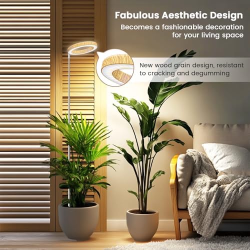6.3in Grow Lights for Indoor Plants, Full Spectrum Plant Light - Image 3