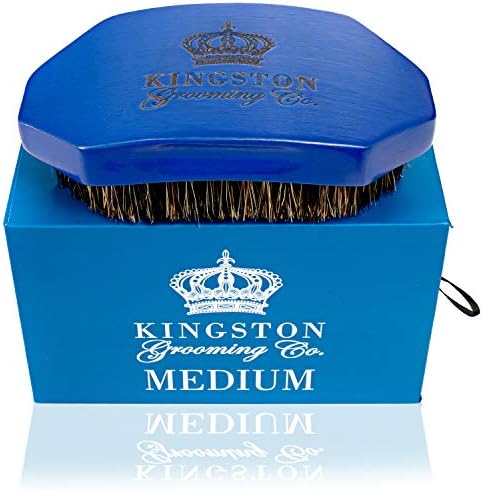 Kingston Grooming Co Medium 360 Wave Brush for Men - Image 2