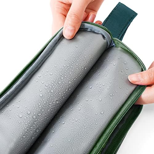 Kids Toiletry Bag for Boys, Travel Toiletry Bag for Little Young Boys Waterproof Hanging Wash Bag Toddler Traveling Toiletries, Dinosaur Camo - Image 5