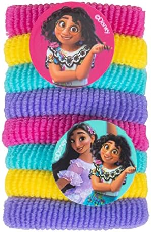 Luv Her Encanto Girls 20 Piece Accessory Set with 3 Barrettes, 4 Snap Hair Clips, 5 Elastics and 8 Terry Ponies - Ages 3+ - Image 5