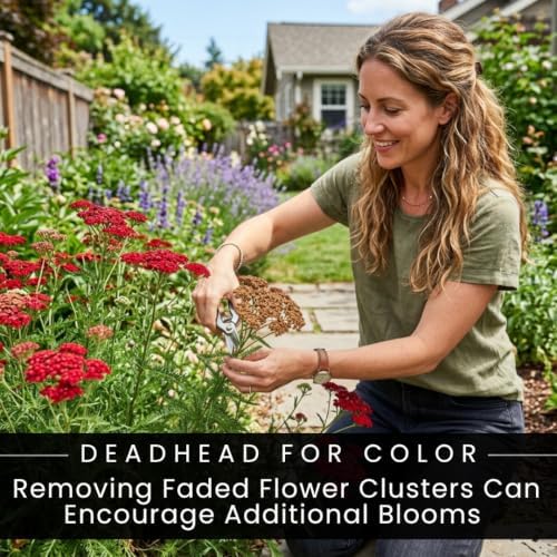 5 Red Yarrow Live Plant Plugs | Achillea Perennial Pollinator Garden Plants - Image 7