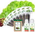 Lettuce Seed Pod Kit, Romaine, Butter Head, Red Sail, Red&Green Leaf, Red Sail Lettuce, Grow Anything Seed Pod Kit Compatible with All Indoor Hydroponics (8-Pod) by HiHOYA