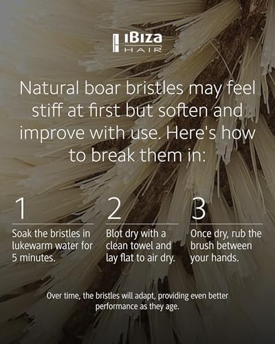Ibiza Hair - Boar Bristle Round Brush (B4-65mm) - Image 6