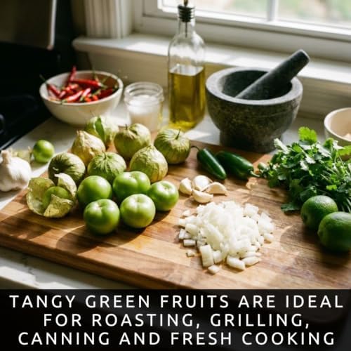 Green Tomatillo Seeds for Planting | Heirloom Salsa Verde | 100 Seeds - Image 5