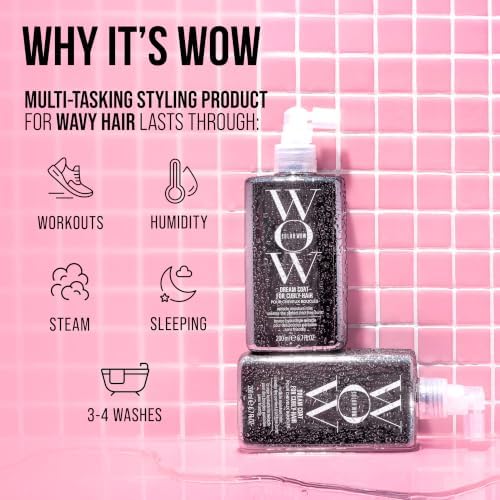 COLOR WOW Dream Coat for Curly Hair – Anti-Frizz Curl and Wave Spray - Image 6