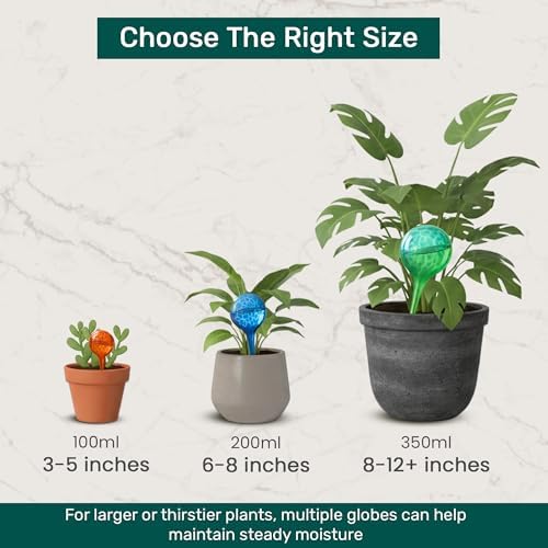 Watering Globe Sleeves 10 Pack – Anti-Clog Plastic Inserts for Plant Globes - Image 7