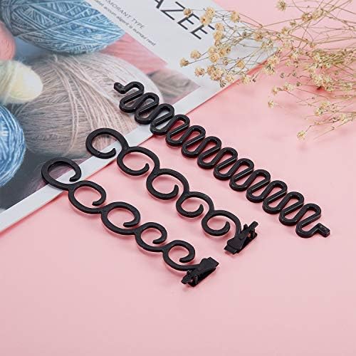 WILLBOND 14 Pieces Hair Braiding Tool Hair Styling Accessories Kit with Mini Rubber Bands for French Hair Fishbone Braid Tool and DIY Hairstyle Favors for Girls Women - Image 7