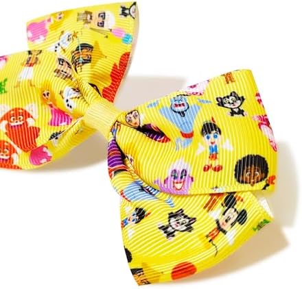 Disney 100th Anniversary Special Hair Accessory for Girls|18pc Disney Hair Bow Clips Featuring Favorite Characters with a String Bag Bow Holder with hanger. For all occasions & ages 3+ - Image 6