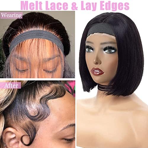 Adjustable Elastic Bands for Wigs and Lace Frontals - 4 Pcs Melt-Resistant Grip Bands, Edge Wraps to Lay Edges and Keep Wigs in Place - Image 2
