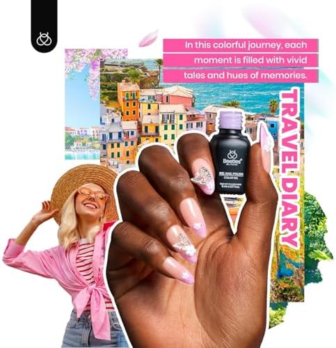 Beetles 85 Pcs Gel Nail Polish Kit with U V Light -35 Colors Gel Polish Kit - Image 5