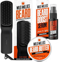 Wild Willies Beard Care Kit - Heated Straightener, Butter & Growth Serum by WildWillies
