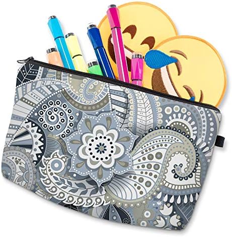 Deanfun Cosmetic Bag for Women, Mandala Flowers Waterproof Makeup Bags Roomy Toiletry Pouch Travel Accessories Gifts (51559) - Image 6