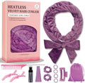 Heatless Curls Overnight Headband, 70'' No Heat Hair Curlers for Medium Long Hair, Purple by Yampahpa%E2%80%94ShineYourLife