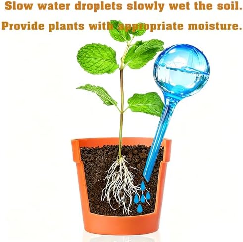 12pcs Plant Watering Globes, Plant Watering Bulb Indoor Outdoor Pot Plant - Image 4