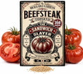 Beefsteak Tomato Seeds, 350 Heirloom Seeds | Full Sun, Large Meaty Slicing Tomatoes, for Sandwiches, Raised Beds & Outdoor Planting, Vegetable Garden by BraggableGardens