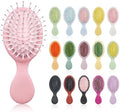 16 Pack Colorful Mini Travel Brushes,| Detangling for All Hair Types by POUYRBA