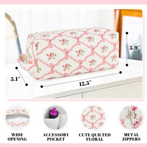 Hair Tools Travel Carrying Bag, Quilted Floral Bag for Shark Flexstyle - Image 4