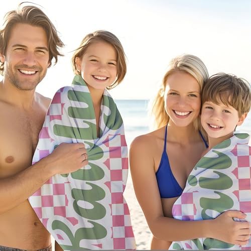 JML Personalized Beach Towel with Name, Microfiber, 30 x 60 in - Image 4