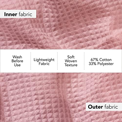 Boca Womens Waffle Towel Wrap, Lightweight Waffle Shower Wrap & Sauna Towel - Image 2