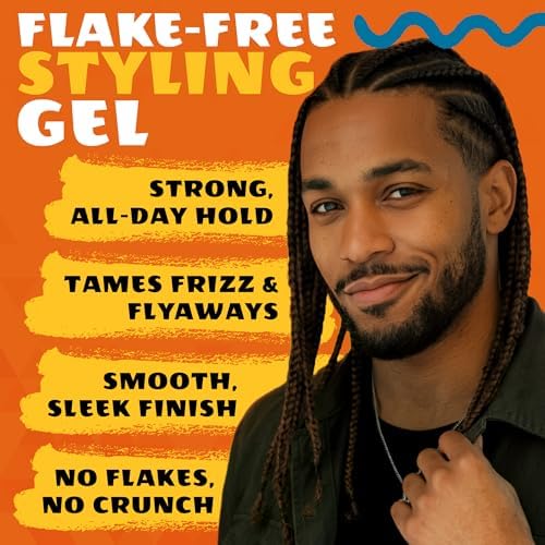 AllDay Locks Braid Gel Extreme Hold, Moisturizing Edge Control, 10 Oz - Image 2