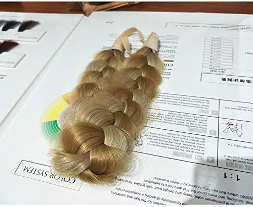 Synthetic Hair Braided Headband Classic Wide Strands Wedding Disorderly Fluffy Braids Wig Band Women Beauty Accessory - Image 5