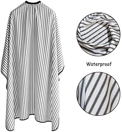 Professional Hair Cutting Cape with Hair Styling Comb,Waterproof Salon Barber Cape,Hair Cutting Accessories Hairdressing Gown - Image 3