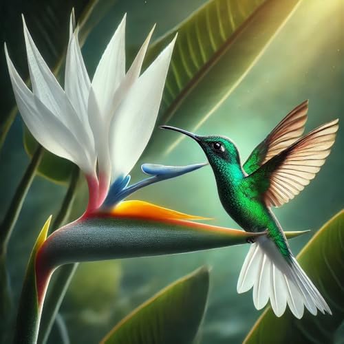 Daisy Ship White Bird of Paradise - Strelitzia Nicholai - 2 x 2 inch Bags - Image 2