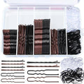 Teenitor Brown Black Bobby Pins Hair Pins 300pcs Hair Bobby Pins for Women by PERFECTYOURBEAUTY