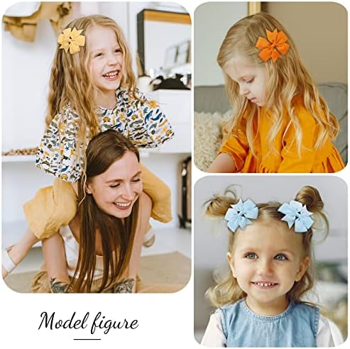 Choicbaby 100PCS 3 Inch Hair Bows for Girls Toddler Hair Accessories - Image 5