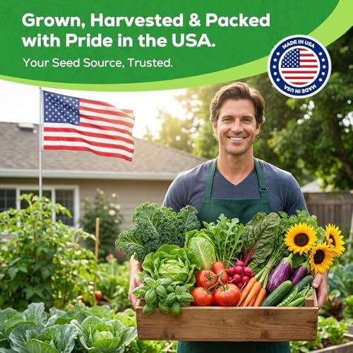 30 Vegetable Seeds Variety Pack, 17240+ Non-GMO Heirloom Seeds for Planting Vegetables and Fruits in Individual Seed Packets, Home Garden Seeds for Hydroponic, Indoor and Outdoors Gardening - Image 4