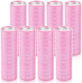 WILLBOND 8 Pcs Long Hair Rollers for Bangs Aluminum Core Curlers Thermal 4.1 x 1.2 Inch Self Grip Roller for Long and Medium Jumbo Hair Women Hairstyle(Pink) by Willbond+Technology+Limited