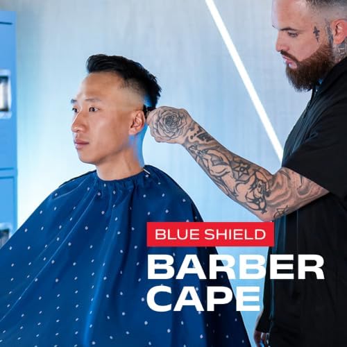 Barber Strong The Barber Cape Haircut Cover for Men, Hair Repelling and Static-Reducing Material, Water Resistant Fabric - Image 2