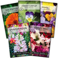 Sow Right Seeds - Frost Hardy Flower Seed Collection for Planting Garden by SowRightSeeds