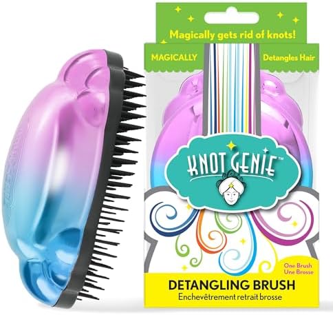 Knot Genie Detangling Brush, Peaceful Blend by KnotGenieDetanglingBrush