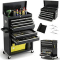 Dawmilon 8-Drawer Rolling Tool Chest, Detachable 2-in-1 Tool Box with Wheel by Dawmilon