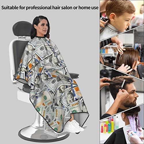 Barber Cape Hello Girl Gorgeous Glitters Eyelash Salon Apron Hair Cutting Cape Barbershop Kits For Women 55''X66'' - Image 4