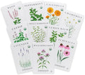 Sereniseed Certified Organic Herbal Tea Seed Collection (10-Pack) – 100% Non GMO, Open Pollinated – Grow Guide by Sereniseed