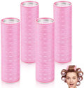WILLBOND 4 Pcs Aluminum Thermal Hair Rollers for Women, 4.1 X 1.2 Inch by Willbond+Technology+Limited