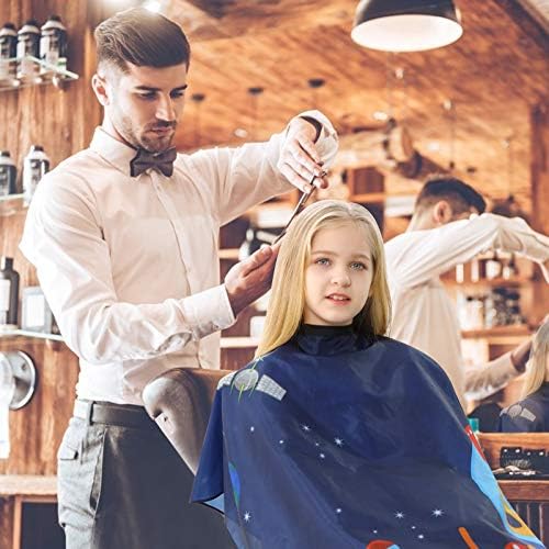 Kids Barber Cape - Professional Hair Cutting Cape,Salon Capes for Hair Stylist Shampoo Haircut Cape Barber Supplies - Image 2