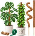 Craft911 29" Moss Pole Monstera Plant Support, Indoor Plant Stakes by Craft911byLIME