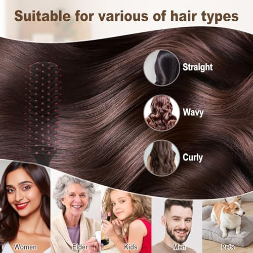 72PCS Bulk Hair Brushes for Homeless Individually Wrapped Hair Brush Bulk - Image 3
