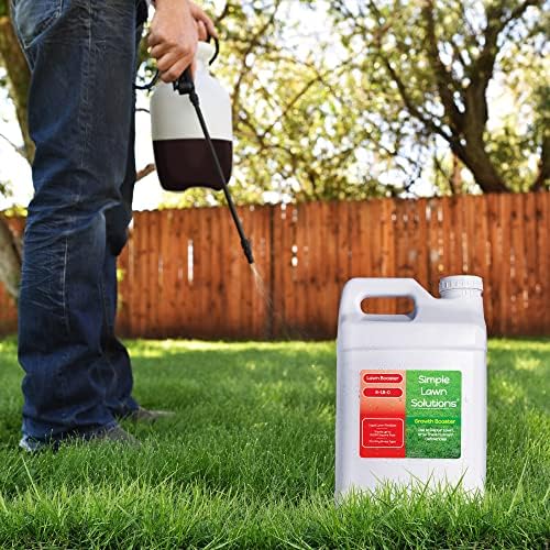 Extreme Grass Growth Lawn Booster- Liquid Spray Concentrated Fertilizer with Humic Acid- Any Grass Type- Simple Lawn Solutions (2.5 Gallon) - Image 7