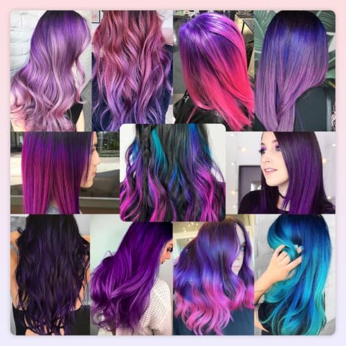 Colored Hair Extensions Clip In Ombre Color Hairpieces 20 PCS - Image 6