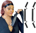 2Pcs Satin Ear Free Painless Wig Band For Lace Front Melting C Shaped by Unknown