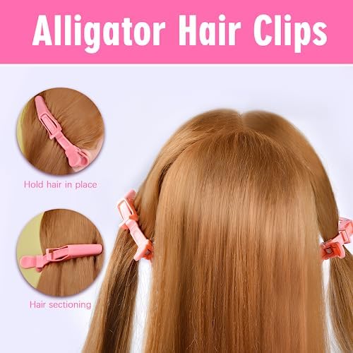 IKOCO Hair Tie Set, 1505 Count Colorful Elastic Hair Rubber Bands with Topsy Tail Hair Tools, Rat Tail Comb and Hair Clips for Women Hair Styling - Image 5