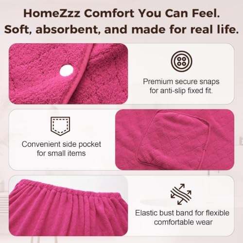 Oversized Bath Towel Wrap for Women with Plus Size Hair Dry Towel Set - Image 5