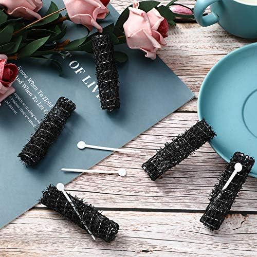 WILLBOND 20 Pcs Vintage Hair Rollers, Small Brush Roller Curler with Picks - Image 4