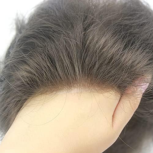 Lordhair Mens Hair System, 8x10 inch, 0.08mm Thin Skin Base, #220 - Image 5