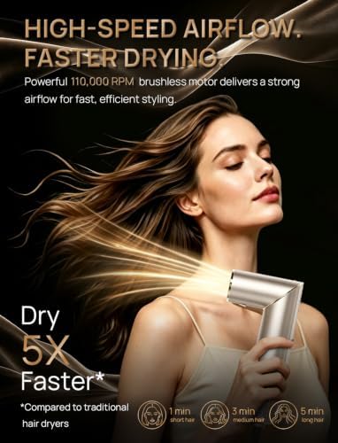 RUCHA 8 in 1 Hot Air Styler, Auto Wrap Curlers - Image 2