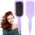 1 PCS Curly Hair Brush, Curl Defining Brush (Purple) by Unknown